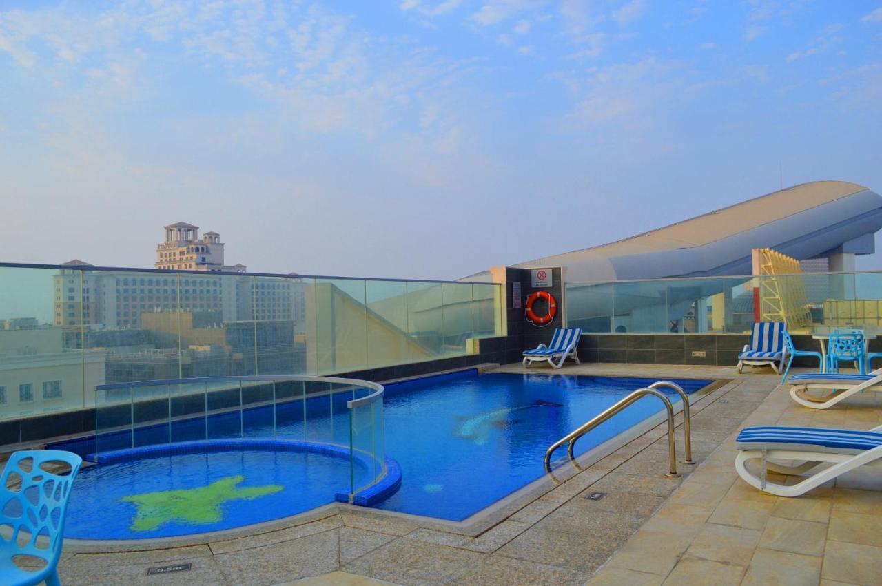 Tulip Al Barsha Hotel Apartment Dubai Eksteriør bilde