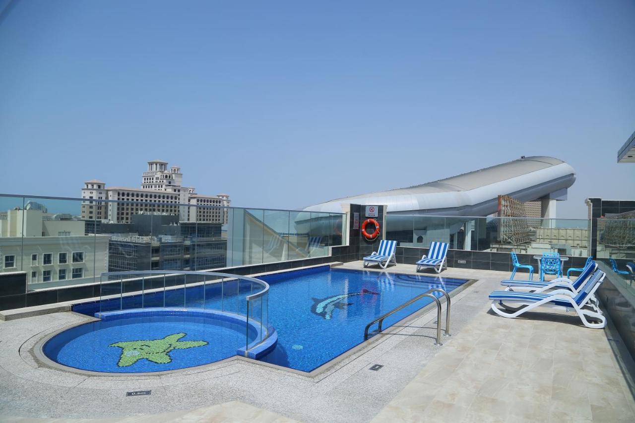 Tulip Al Barsha Hotel Apartment Dubai Eksteriør bilde