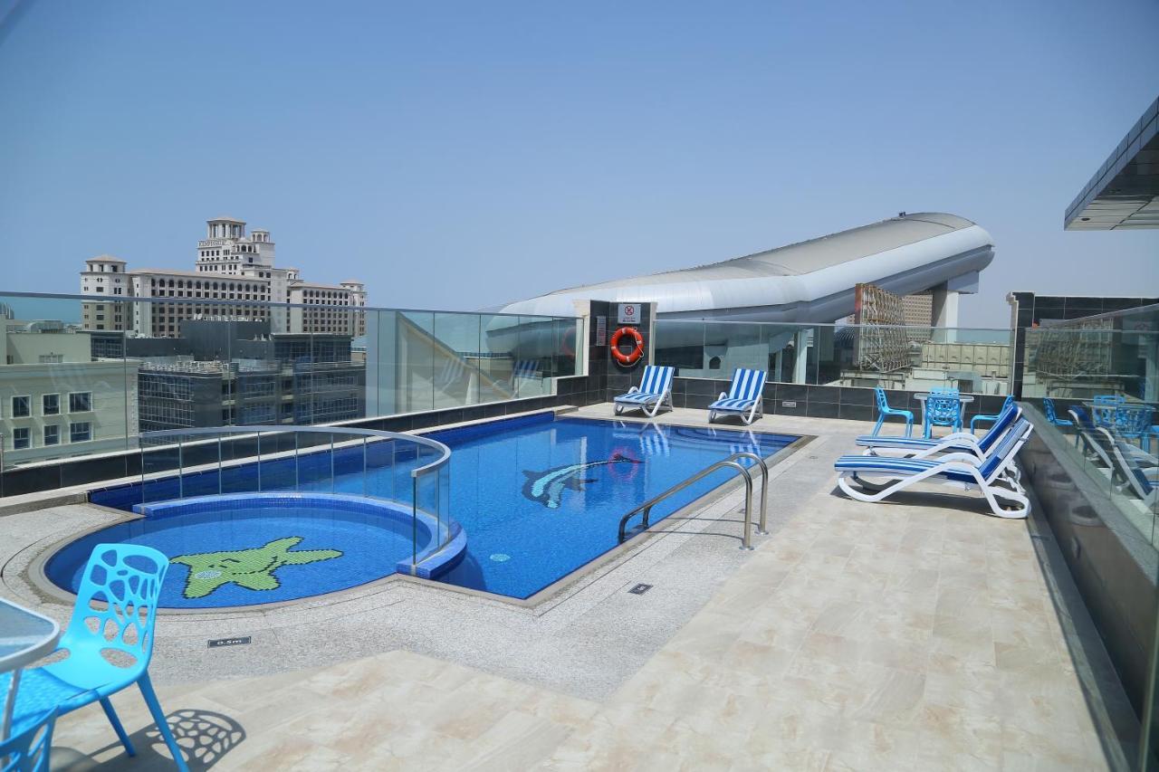 Tulip Al Barsha Hotel Apartment Dubai Eksteriør bilde