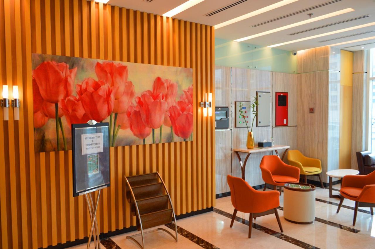 Tulip Al Barsha Hotel Apartment Dubai Eksteriør bilde