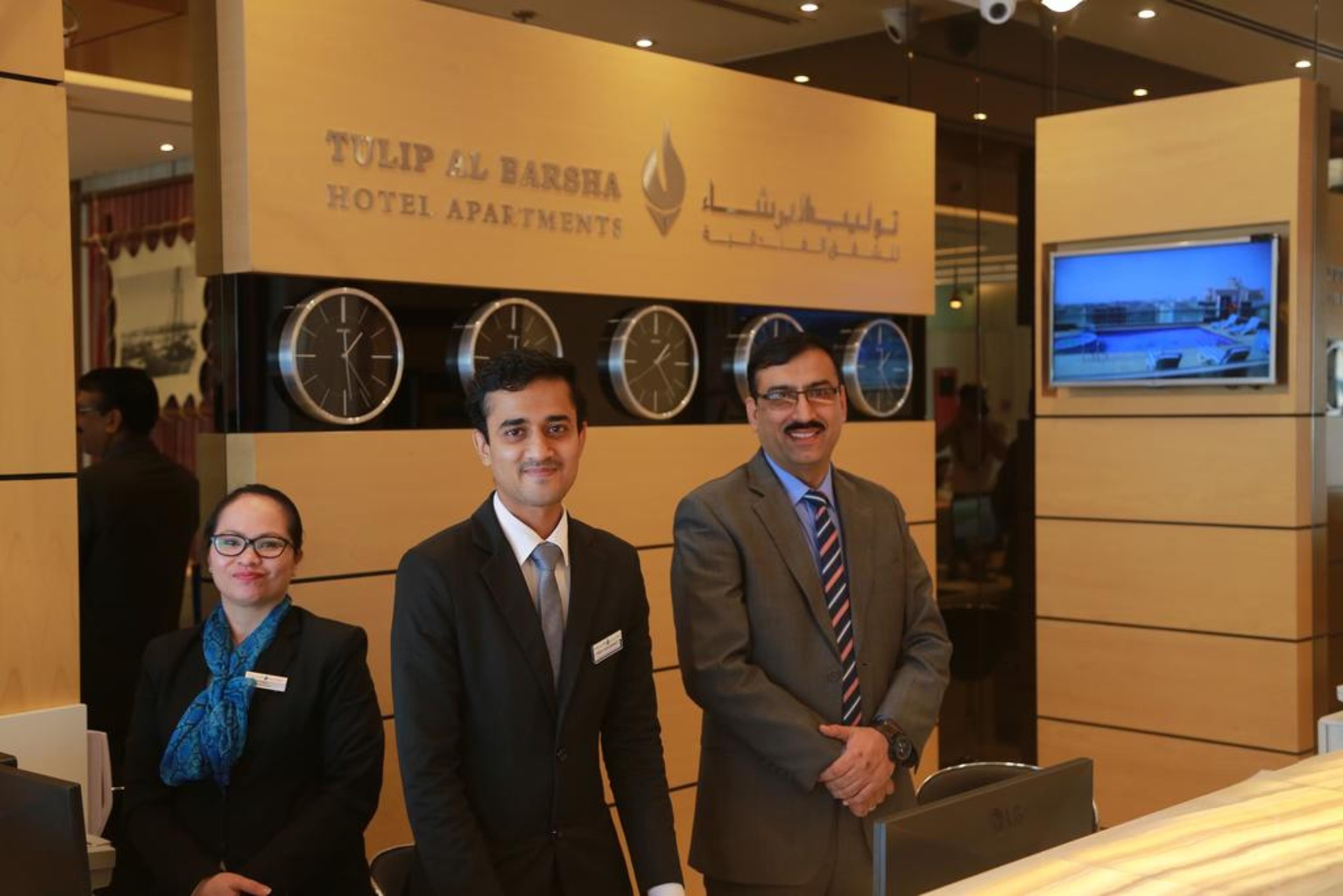 Tulip Al Barsha Hotel Apartment Dubai Eksteriør bilde