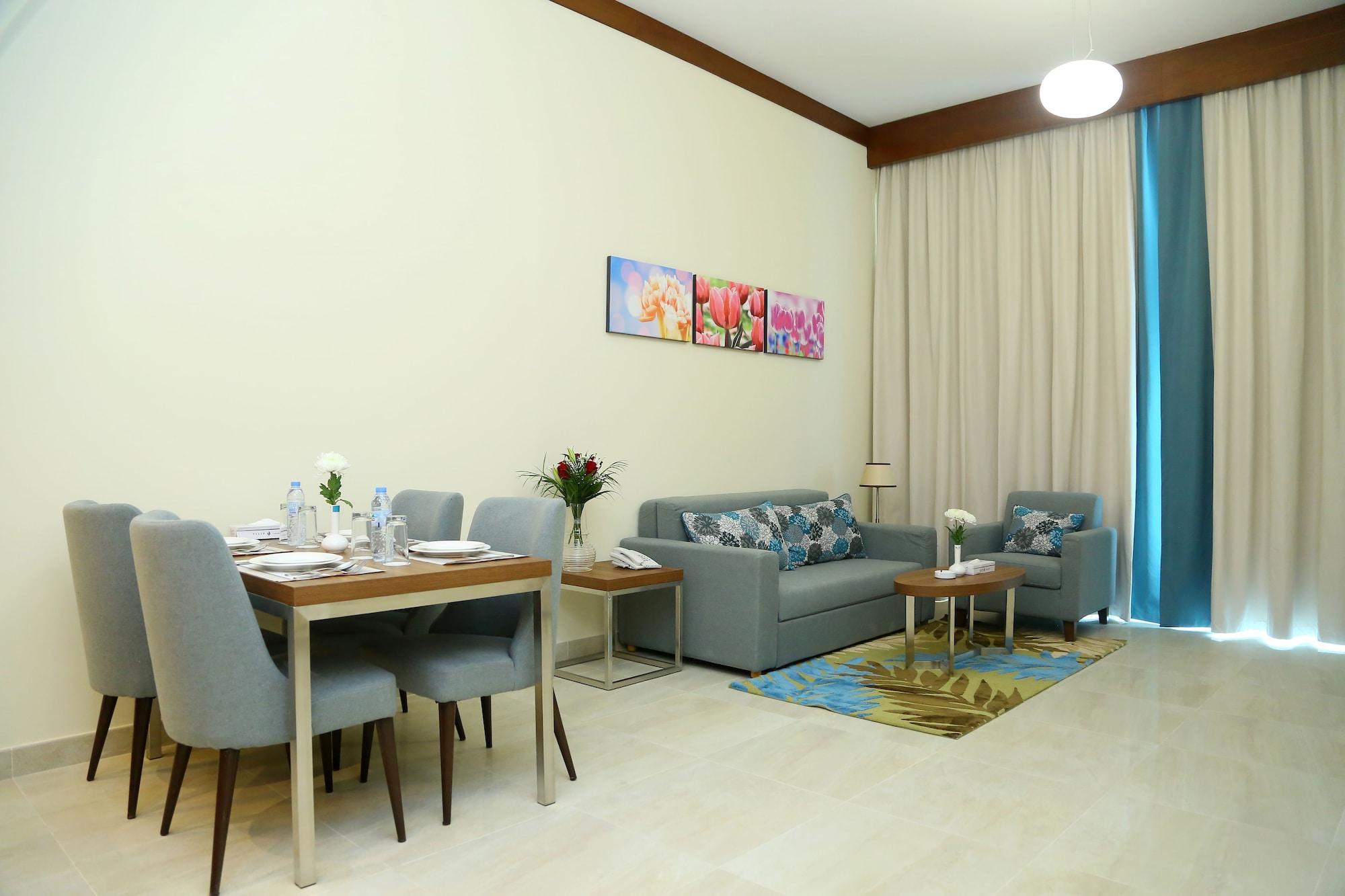 Tulip Al Barsha Hotel Apartment Dubai Eksteriør bilde